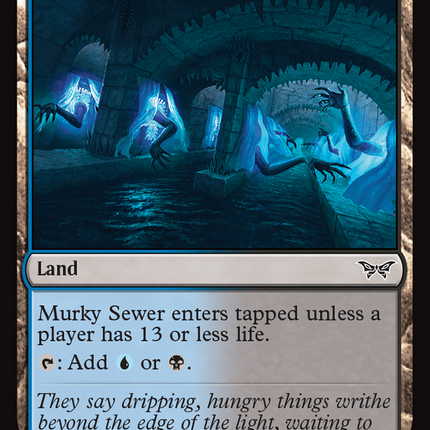 Murky Sewer [Duskmourn: House of Horror] Foil