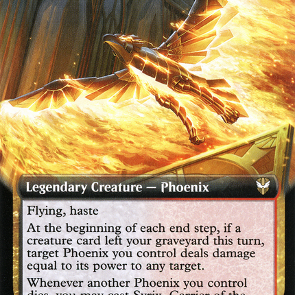 Syrix, Carrier of the Flame (Extended Art) [New Capenna Commander]