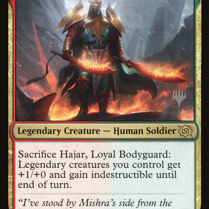Hajar, Loyal Bodyguard [The Brothers' War Promos]