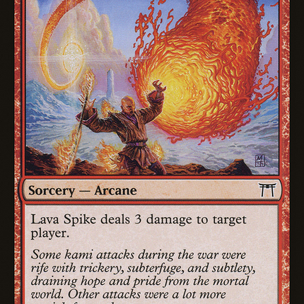 Lava Spike [Champions of Kamigawa]