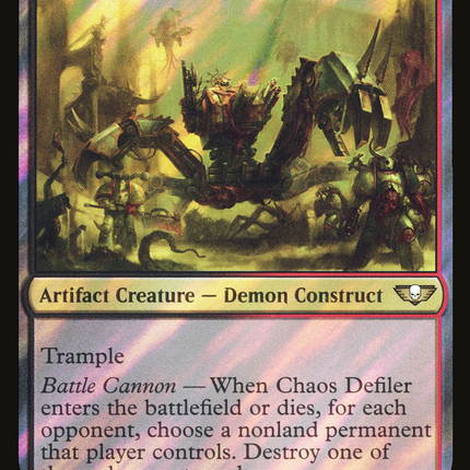 Chaos Defiler [Warhammer 40,000 Commander] Surge Foil