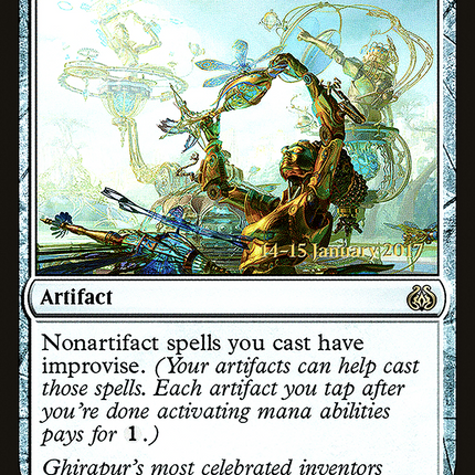 Inspiring Statuary [Aether Revolt Promos] Prerelease Foil