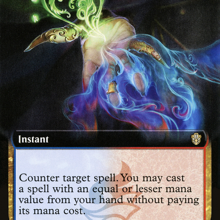 Reinterpret (Extended Art) [Commander 2021]