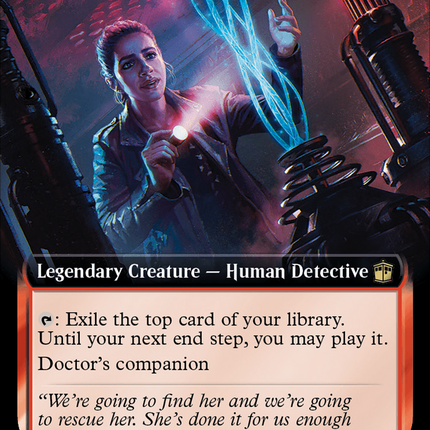 Yasmin Khan (Extended Art) [Doctor Who] Surge Foil