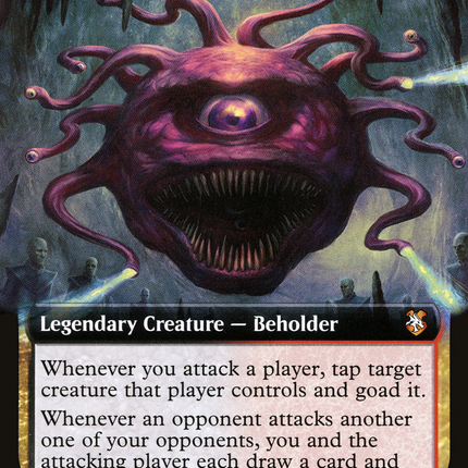 Karazikar, the Eye Tyrant (Extended Art) [Forgotten Realms Commander]
