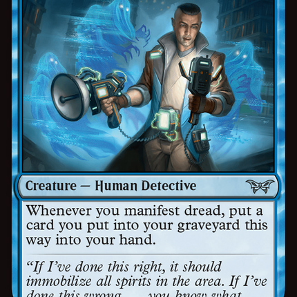 Paranormal Analyst [Duskmourn: House of Horror] Foil