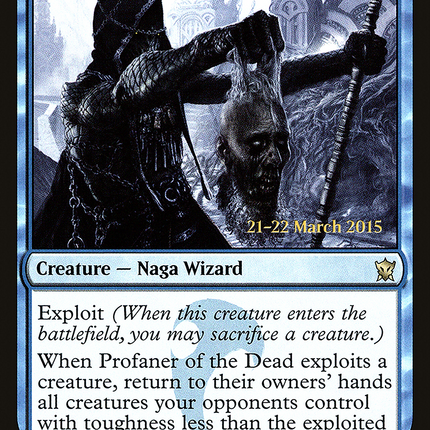 Profaner of the Dead [Dragons of Tarkir Promos] Prerelease Foil