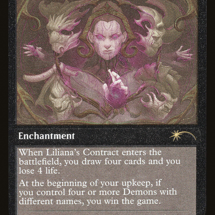 Liliana's Contract [Secret Lair Drop] Etched Foil