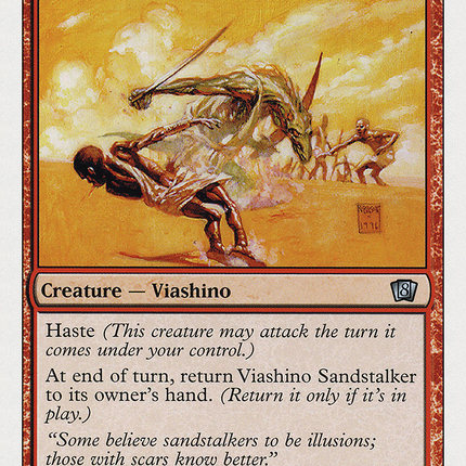 Viashino Sandstalker [Eighth Edition]