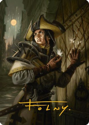 Thraben Inspector Art Card (Gold-Stamped Signature) [Innistrad Remastered]