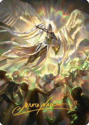 Vanquish the Horde Art Card (Gold-Stamped Signature) [Art Series: Innistrad Remastered]
