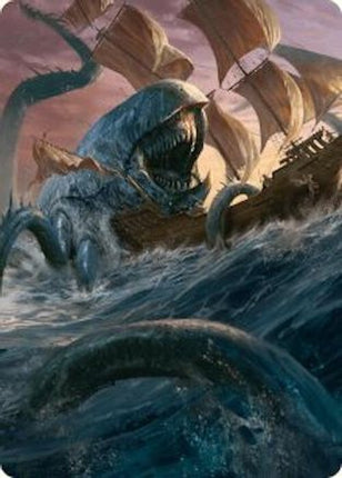 Hullbreaker Horror Art Card [Art Series: Innistrad Remastered]