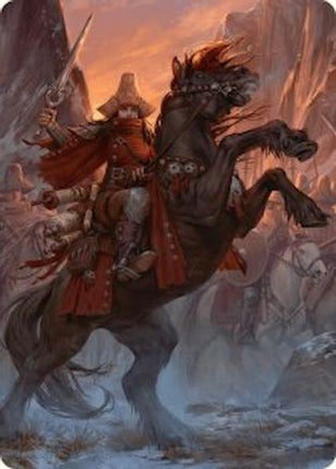 Zealous Conscripts Art Card [Art Series: Innistrad Remastered]