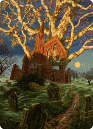Abundant Growth Art Card [Art Series: Innistrad Remastered]