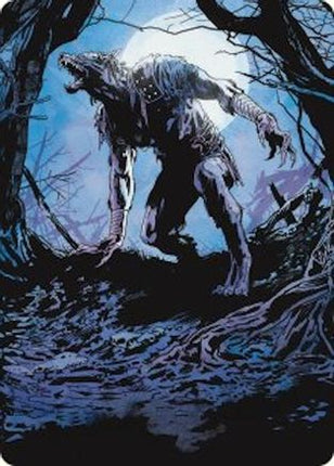 Krallenhorde Howler Art Card [Art Series: Innistrad Remastered]