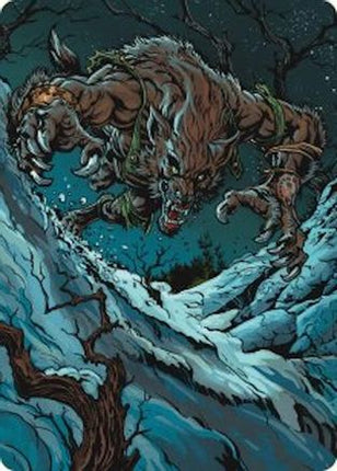 Ravager of the Fells Art Card [Art Series: Innistrad Remastered]