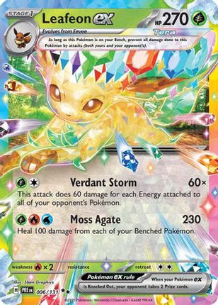 Leafeon ex - 006/131 [SV: Prismatic Evolutions] Holofoil
