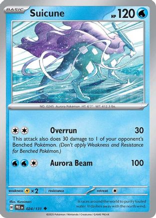 Suicune (24) [SV: Prismatic Evolutions]