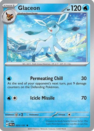 Glaceon - 25/null [SV: Prismatic Evolutions] Holofoil