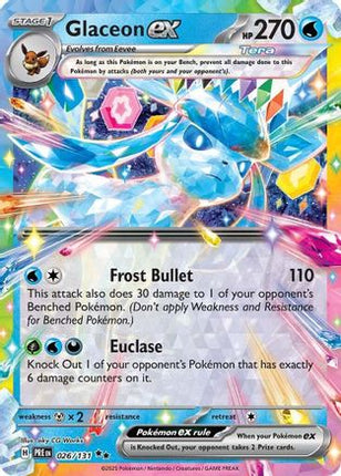 Glaceon ex - 026/131 [SV: Prismatic Evolutions] Holofoil