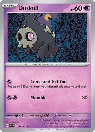 Duskull - 35/null [SV: Prismatic Evolutions]