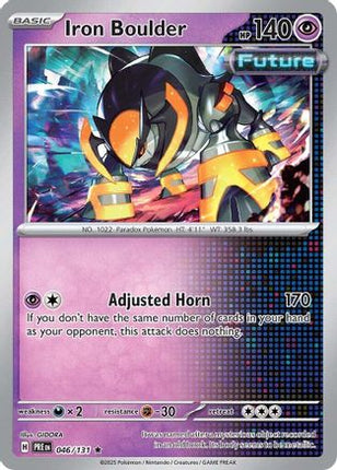 Iron Boulder - 46/null [SV: Prismatic Evolutions] Holofoil