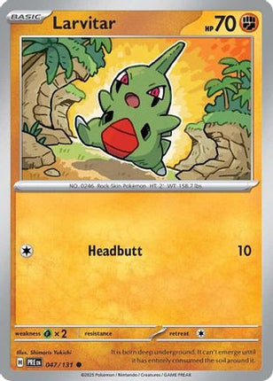 Larvitar - 47/null [SV: Prismatic Evolutions] Reverse Holofoil