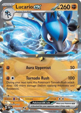 Lucario ex - 51/null [SV: Prismatic Evolutions] Holofoil