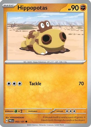 Hippopotas - 52/null [SV: Prismatic Evolutions]