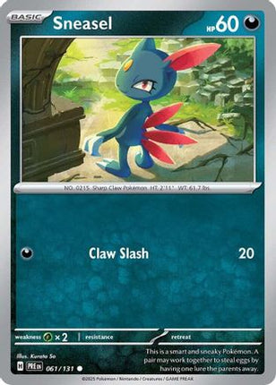 Sneasel - 61/null [SV: Prismatic Evolutions]