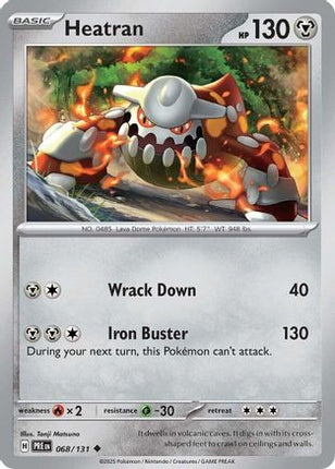 Heatran - 68/null [SV: Prismatic Evolutions]