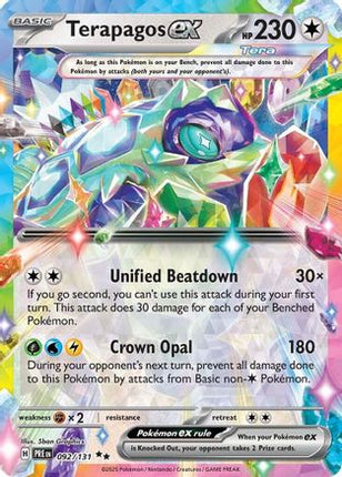 Terapagos ex - 092/131 [SV: Prismatic Evolutions] Holofoil