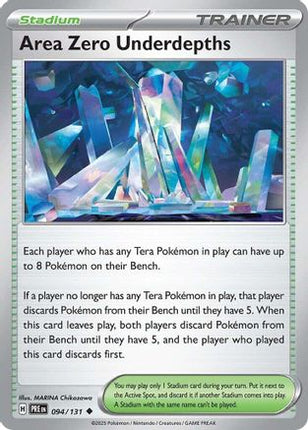 Area Zero Underdepths - 94/null [SV: Prismatic Evolutions] Reverse Holofoil