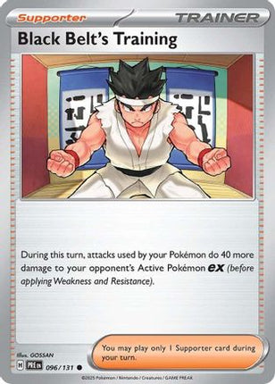 Black Belt's Training - 096/131 [SV: Prismatic Evolutions] Reverse Holofoil