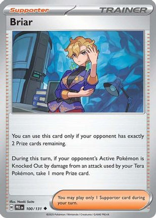 Briar - 100/null [SV: Prismatic Evolutions] Reverse Holofoil