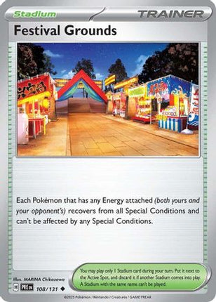 Festival Grounds - 108/null [SV: Prismatic Evolutions] Reverse Holofoil