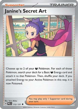 Janine's Secret Art - 112/131 [SV: Prismatic Evolutions] Reverse Holofoil