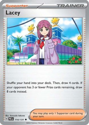 Lacey - 114/131 [SV: Prismatic Evolutions] Reverse Holofoil