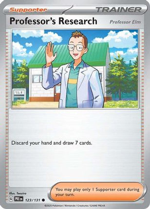Professor's Research [Professor Elm] - 123/null [SV: Prismatic Evolutions] Reverse Holofoil