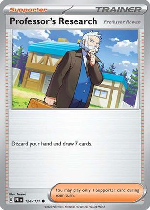 Professor's Research [Professor Rowan] - 124/null [SV: Prismatic Evolutions]