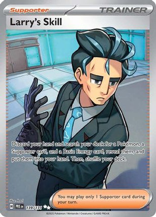 Larry's Skill - 139/131 [SV: Prismatic Evolutions] Holofoil