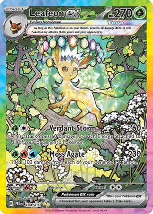 Leafeon ex - 144/131 [SV: Prismatic Evolutions] Holofoil