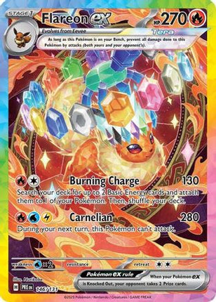 Flareon ex - 146/131 [SV: Prismatic Evolutions] Holofoil