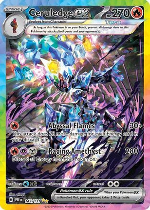 Ceruledge ex - 147/null [SV: Prismatic Evolutions] Holofoil