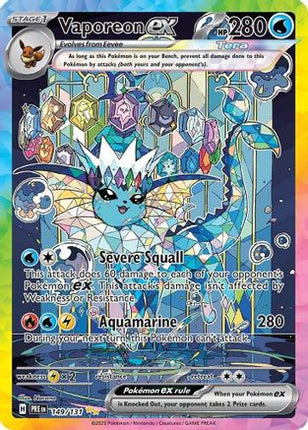 Vaporeon ex - 149/131 [SV: Prismatic Evolutions] Holofoil