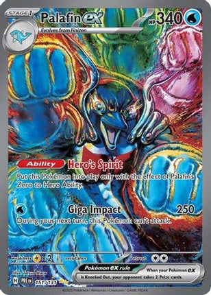 Palafin ex - 151/null [SV: Prismatic Evolutions] Holofoil