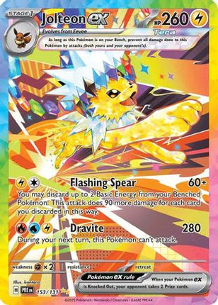 Jolteon ex - 153/131 [SV: Prismatic Evolutions] Holofoil