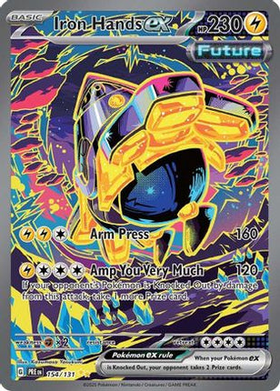 Iron Hands ex - 154/131 [SV: Prismatic Evolutions] Holofoil