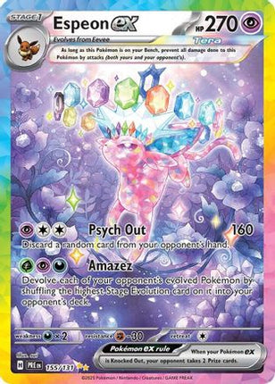 Espeon ex - 155/131 [SV: Prismatic Evolutions] Holofoil
