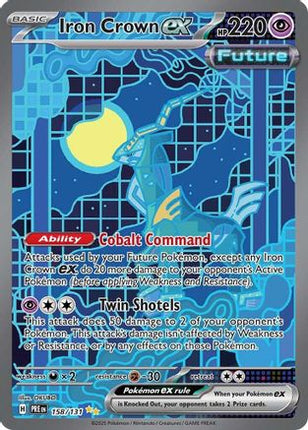 Iron Crown ex - 158/null [SV: Prismatic Evolutions] Holofoil